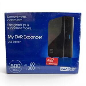 WD My DVR Expander 500 GB USB 2.0 Desktop External Hard Drive